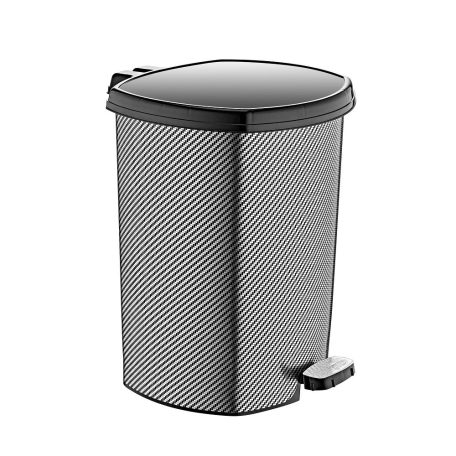 Pedálos Szemetes 20 L Metallic D002