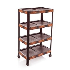 Gurulós Polc 4 Emeletes Deco A003