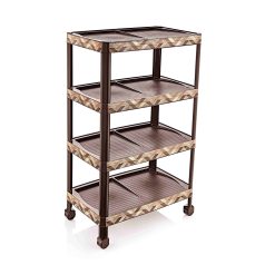 Gurulós Polc 4 Emeletes Deco A003