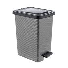 Pedálos Szemetes 15 L Slim Metallic S112