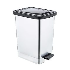 Pedálos Szemetes 15 L Slim Metallic S112