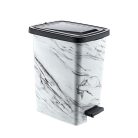 Pedálos Szemetes 25 L Slim Deco S101