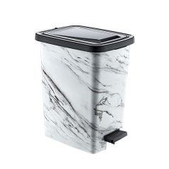 Pedálos Szemetes 25 L Slim Deco S101