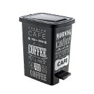 Pedálos Szemetes 25 L Slim Deco S101