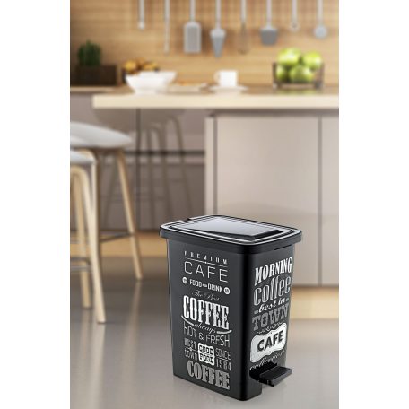 Pedálos Szemetes 25 L Slim Deco S101