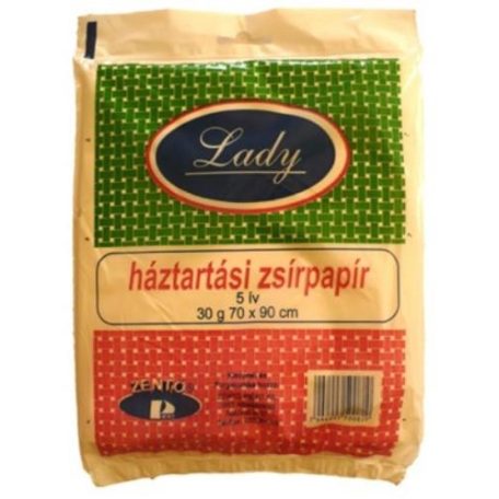 Zsírpapír Lady 5 Ív