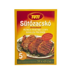 Tuti Sütőfólia Steak 35X43 Cm 5 Db