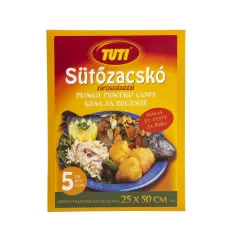 Tuti Sütőfólia Halas 25X55 Cm 5 Db