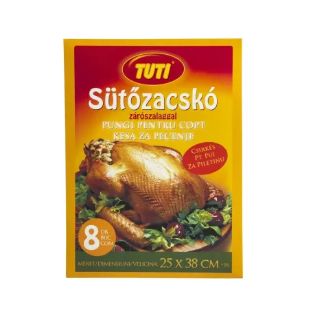 Tuti Sütőfólia Csirkés 25X38 Cm 8 Db