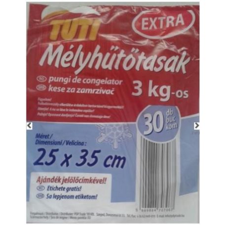 Tuti Hűtőtasak Extra 3Kg 30 Db-os