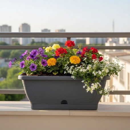 Virágláda Mintás 40 cm