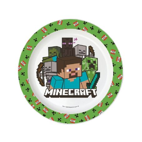 Minecraft - Műanyag lapostányér 22 cm 674150