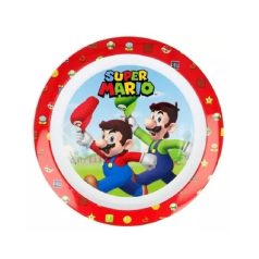 Super Mario - Műanyag lapostányér 22 cm 674157