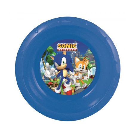 Sonic - Műanyag mélytányér 16 cm 674210