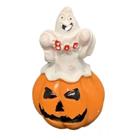 Halloween Tök Dekor Figura 4 db-os 3,5X5,4 Cm 499526