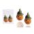 Halloween Tök Zöld Sapkás 2 db-os 2,8*4,6 Cm 499566