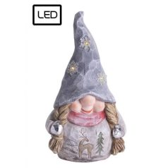 Dekor Lány Figura+Led 468628 