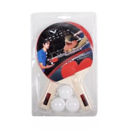 Pingpong Szett Soft 2 ütő+3 labda