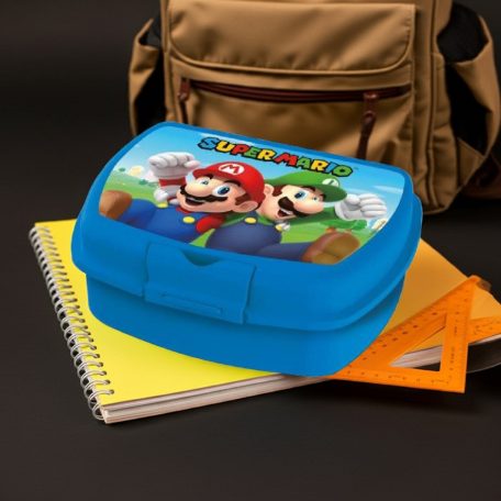 Super Mario - uzsonnás doboz 17x13 cm 674488