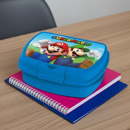 Super Mario - uzsonnás doboz 17x13 cm 674488