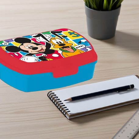 Mickey - uzsonnás doboz 16x12 cm 674453