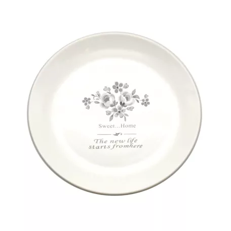 Kerámia Tányér 25 cm Vintage Flower 172424
