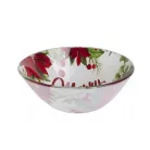 Üveg tányér 14 cm Mikulásvirág 102000