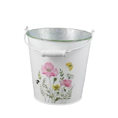 Bádog vödör 15 cm Pipacsos 080964