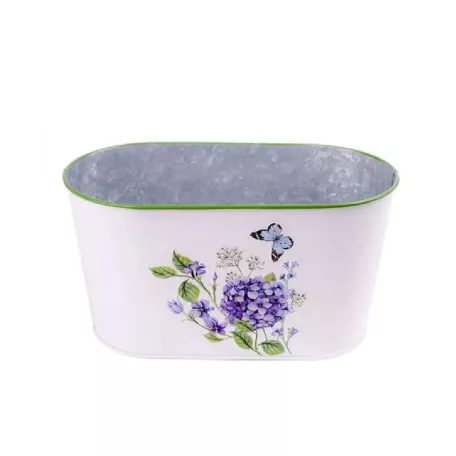 Bádog kaspó 23 cm Hortenzia 080974