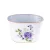 Bádog ovál kaspó 18x11 cm Hortenzia 080976