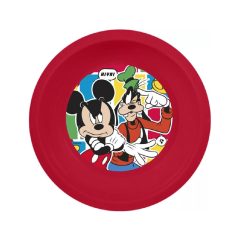 Mickey+Goofy - Műanyag mélytányér 17 cm 674586