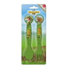 Dino - műanyag evőeszköz szett 674717