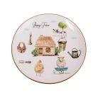 Kerámia tányér 26 cm Happy Farm 172854