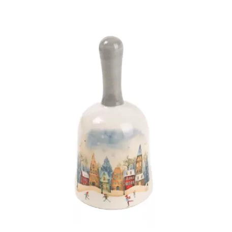 Kerámia Csengő 13 cm Korcsolya 172905