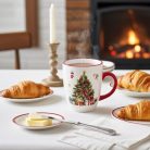 Kerámia Bögre Karácsonyfa mintával 172916