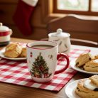 Kerámia Bögre Karácsonyfa mintával 172916