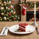 Kerámia tányér 21 cm Karácsonyi 172931