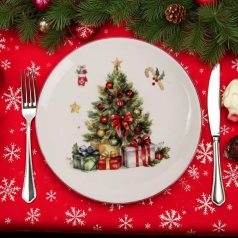 Kerámia tányér 25 cm Karácsonyi 172934