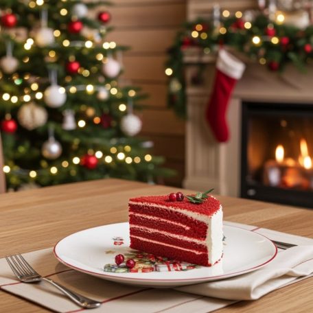 Kerámia tányér 25 cm Karácsonyi 172934