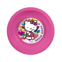 Hello Kitty - Műanyag mélytányér 16 cm 673742