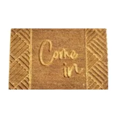 Kókuszrost lábtörlő Come In 60×40 cm