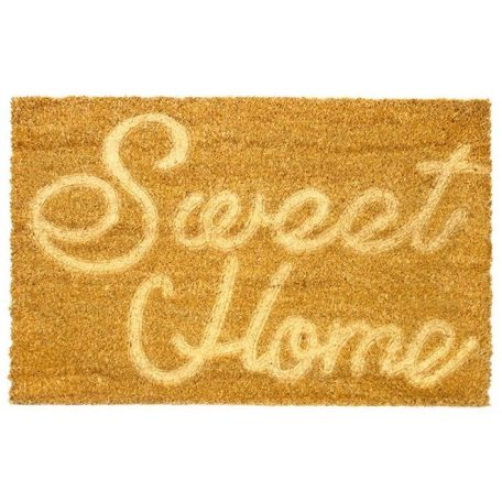 Kókusz Lábtörlő "Sweet Home" 60X40 Cm
