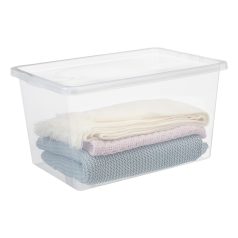 Átlátszó Doboz Tetővel 52 L 2298 