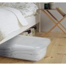 Átlátszó Gurulós Tároló 25 L 2231 