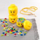 LEGO Fej Tároló Doboz Közepes 16X16X18,5 cm 40311