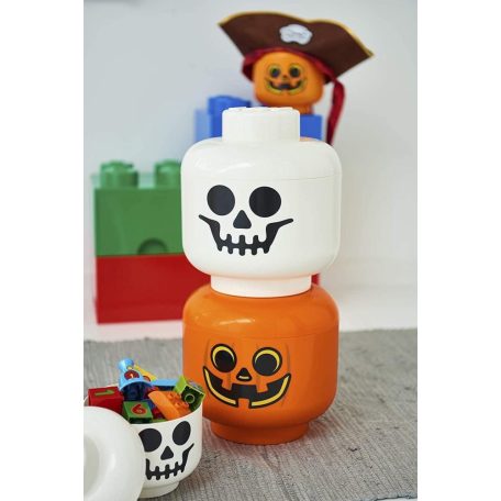 LEGO Fej Tároló Doboz Közepes 16X16X18,5 cm 40311