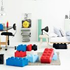 LEGO Tároló Doboz Szögletes 25X25 cm 40031 