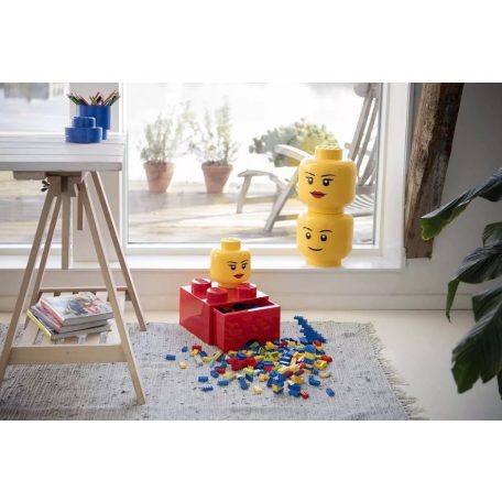 LEGO Fej Tároló Doboz Nagy 3 Db-os 4334 