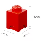 LEGO Tároló Doboz "1" 12,5X12,5X18 cm 40011 