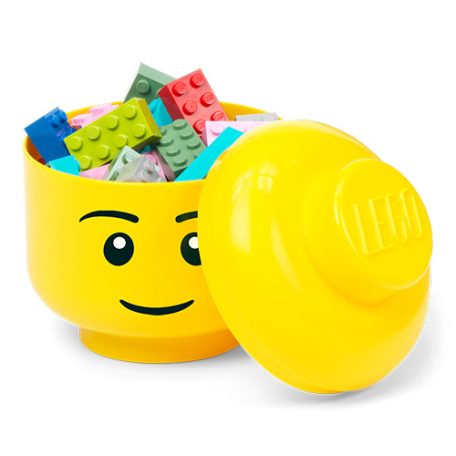 LEGO Fej Tároló Doboz Mini 10,2X10,2X11,5 cm 40331 